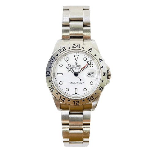 Rolex Explorer II 16570 White Dial Aug 2005