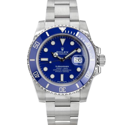 Rolex Submariner 116619LB Smurf