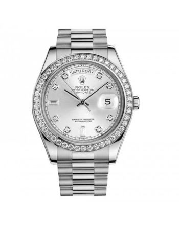 Rolex Day-Date Platinum 118346  Mens 36MM